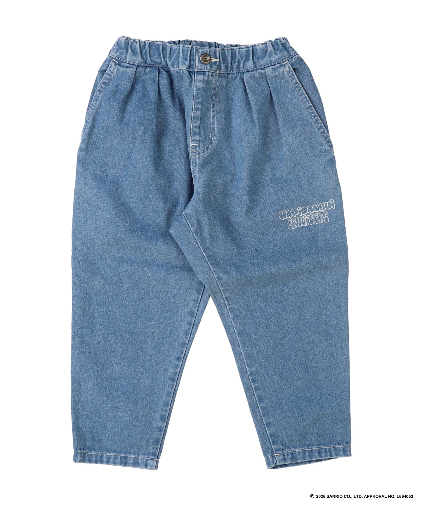 8oz Denim GC×HAPlDANBUl 2-tuck Long Pants