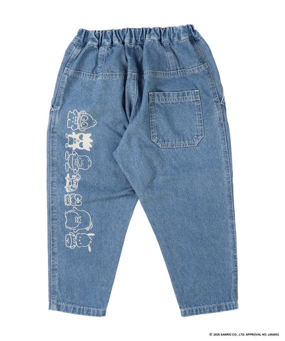 8oz Denim GC×HAPlDANBUl 2-tuck Long Pants