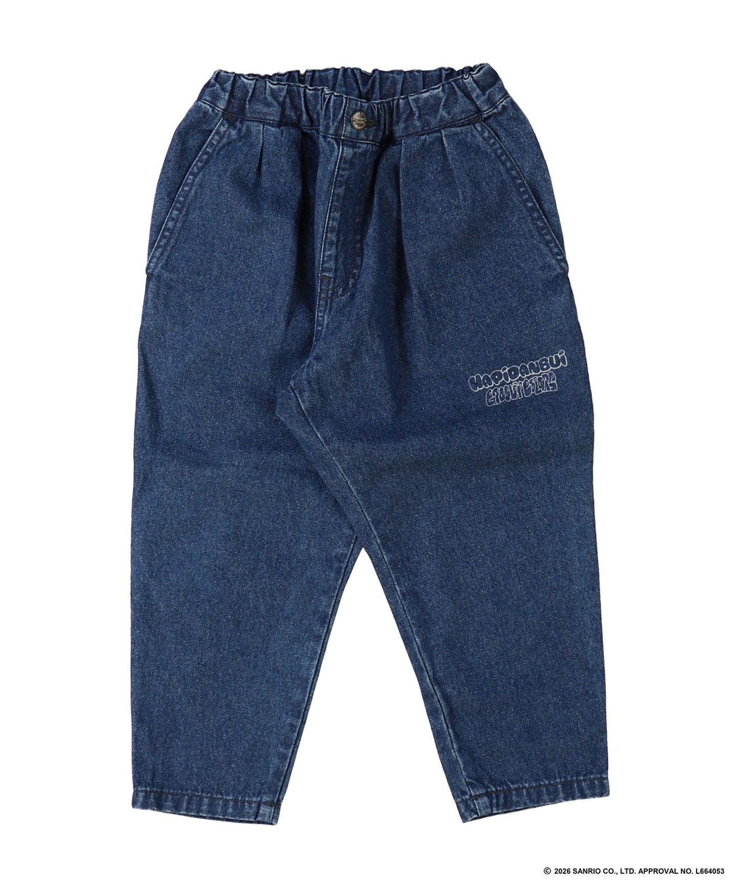 8oz Denim GC×HAPlDANBUl 2-tuck Long Pants