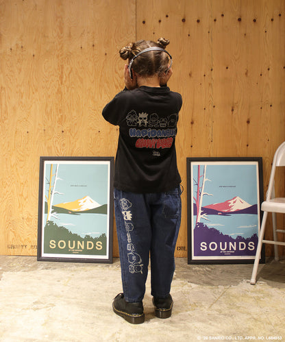 8oz Denim GC×HAPlDANBUl 2-tuck Long Pants