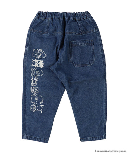 8oz Denim GC×HAPlDANBUl 2-tuck Long Pants