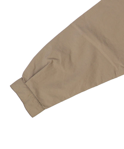 Light shell Taffeta Bandcollar Shirt(MENS)
