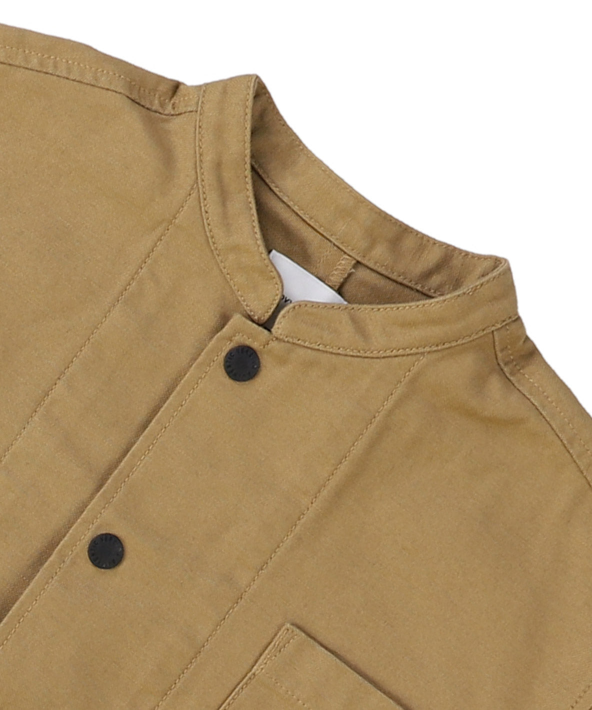 Back Satin Graffiti Bandcollar Jacket