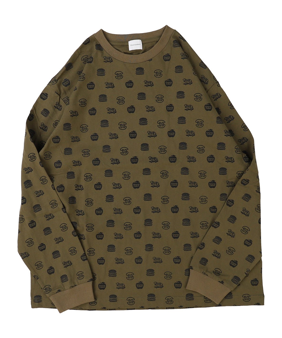 GC All-over print L/S Tee(MENS)