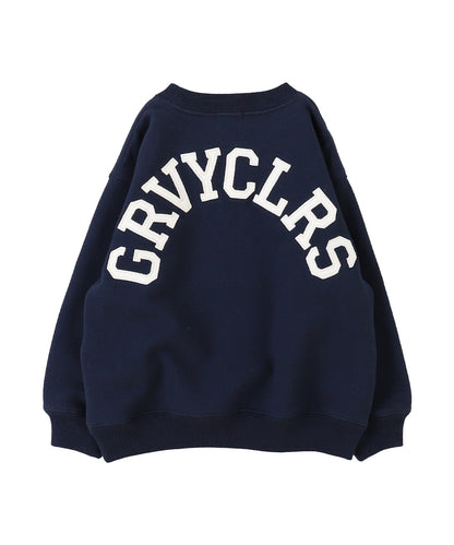 GRVYCLRS Applique Sweatshirt(MENS)