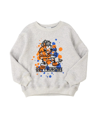 GRVY BURGERS Sweatshirt(MENS)