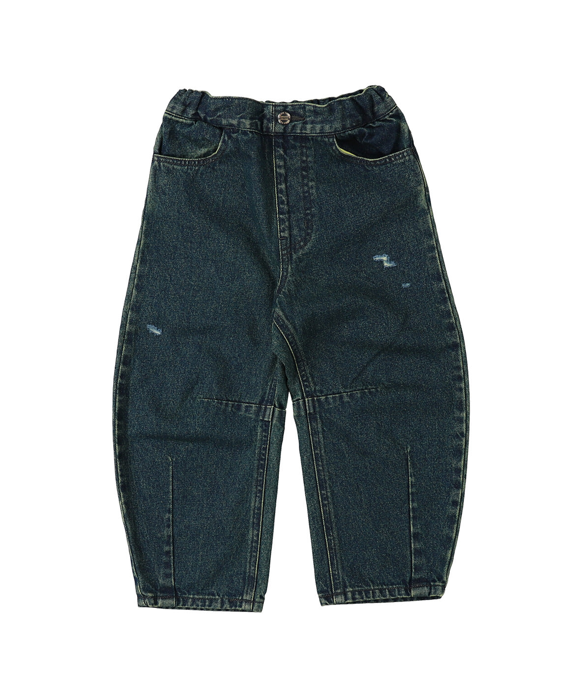10oz Overdyeing Denim Curved Pants