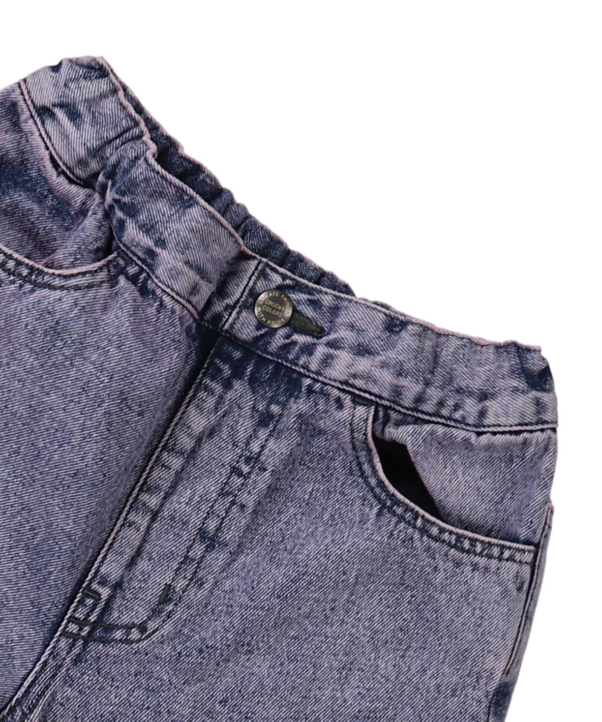10oz Overdyeing Denim Curved Pants