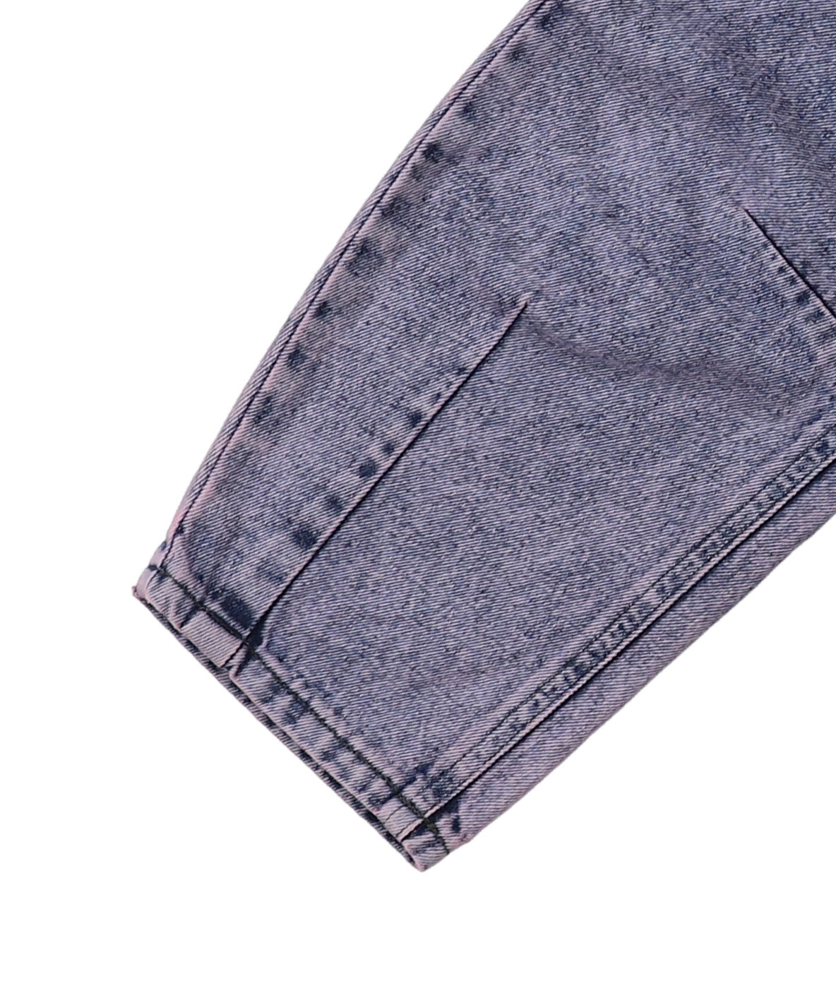 10oz Overdyeing Denim Curved Pants