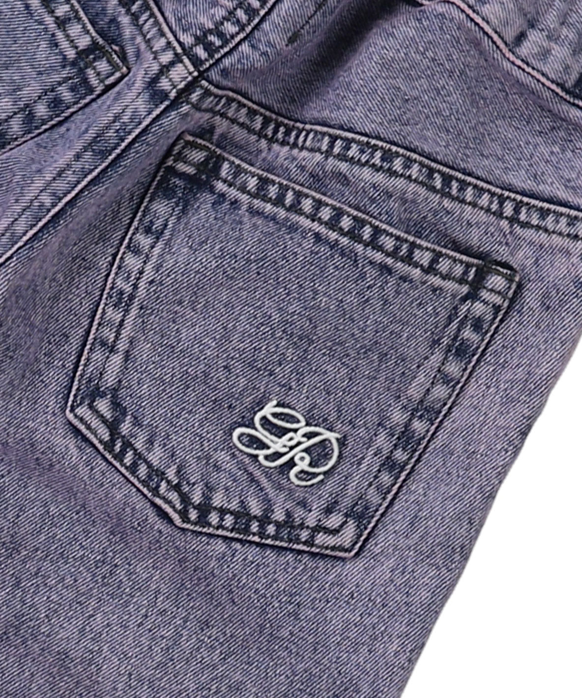 10oz Overdyeing Denim Curved Pants