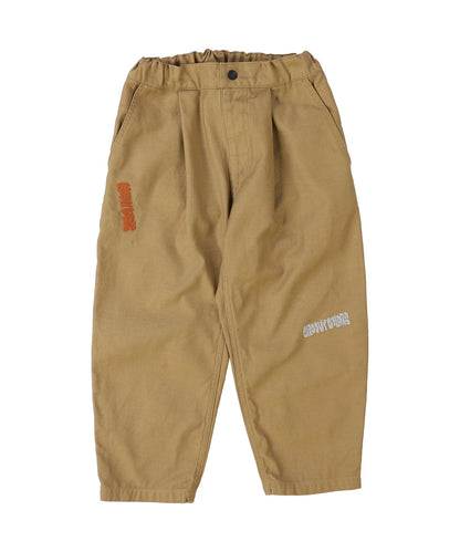 Back Satin Graffiti Balloon Pants
