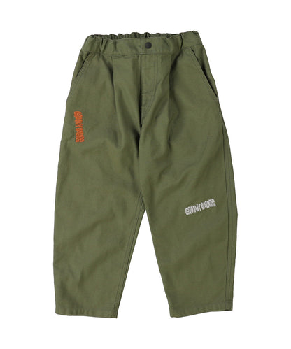 Back Satin Graffiti Balloon Pants