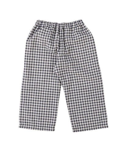 Cotton Dobby Ombre Plaid Pants
