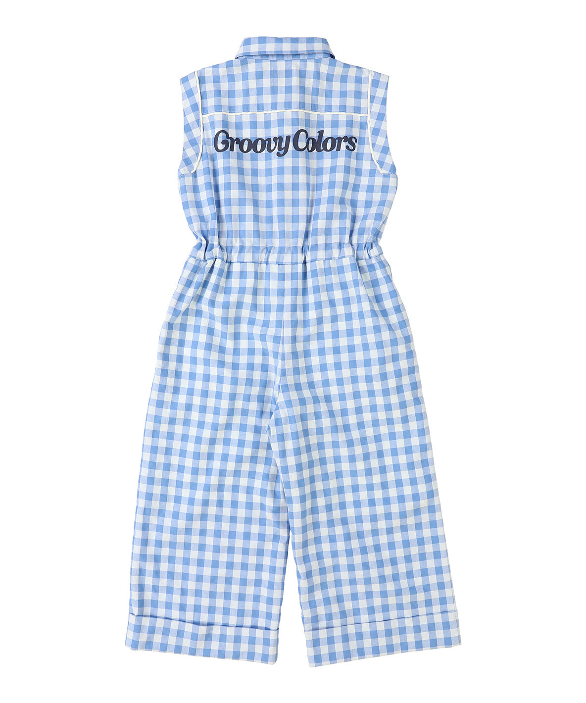 Gingham Check Overalls