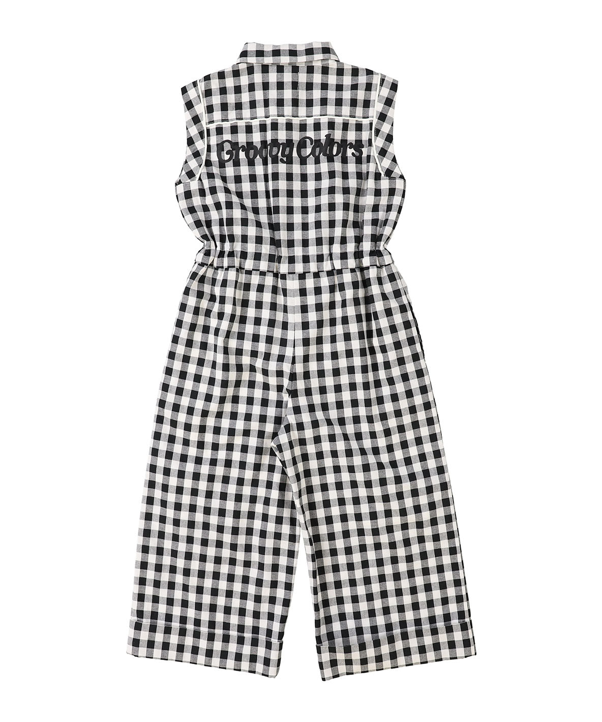 Gingham Check Overalls
