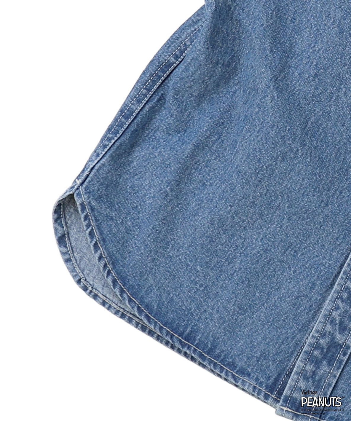 8oz Denim SNOOPY Bandcollar Shirt