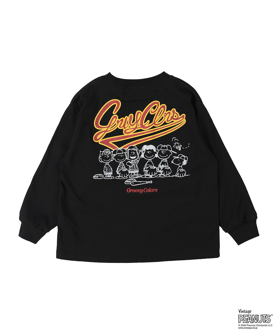 SNOOPY BASEBALL L/S Tee