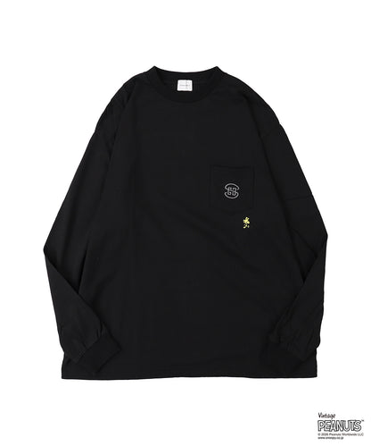 SNOOPY BASEBALL L/S Tee(MENS)