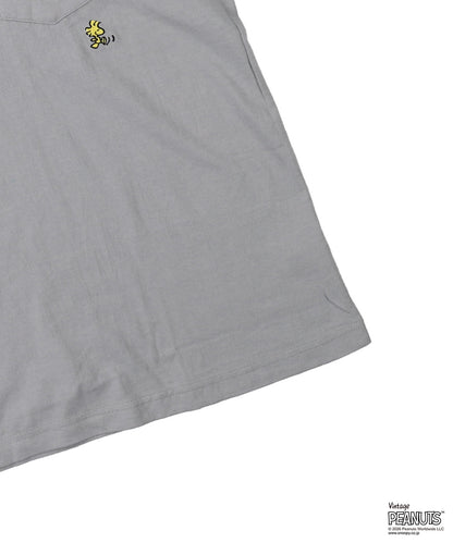 SNOOPY BASEBALL L/S Tee(MENS)