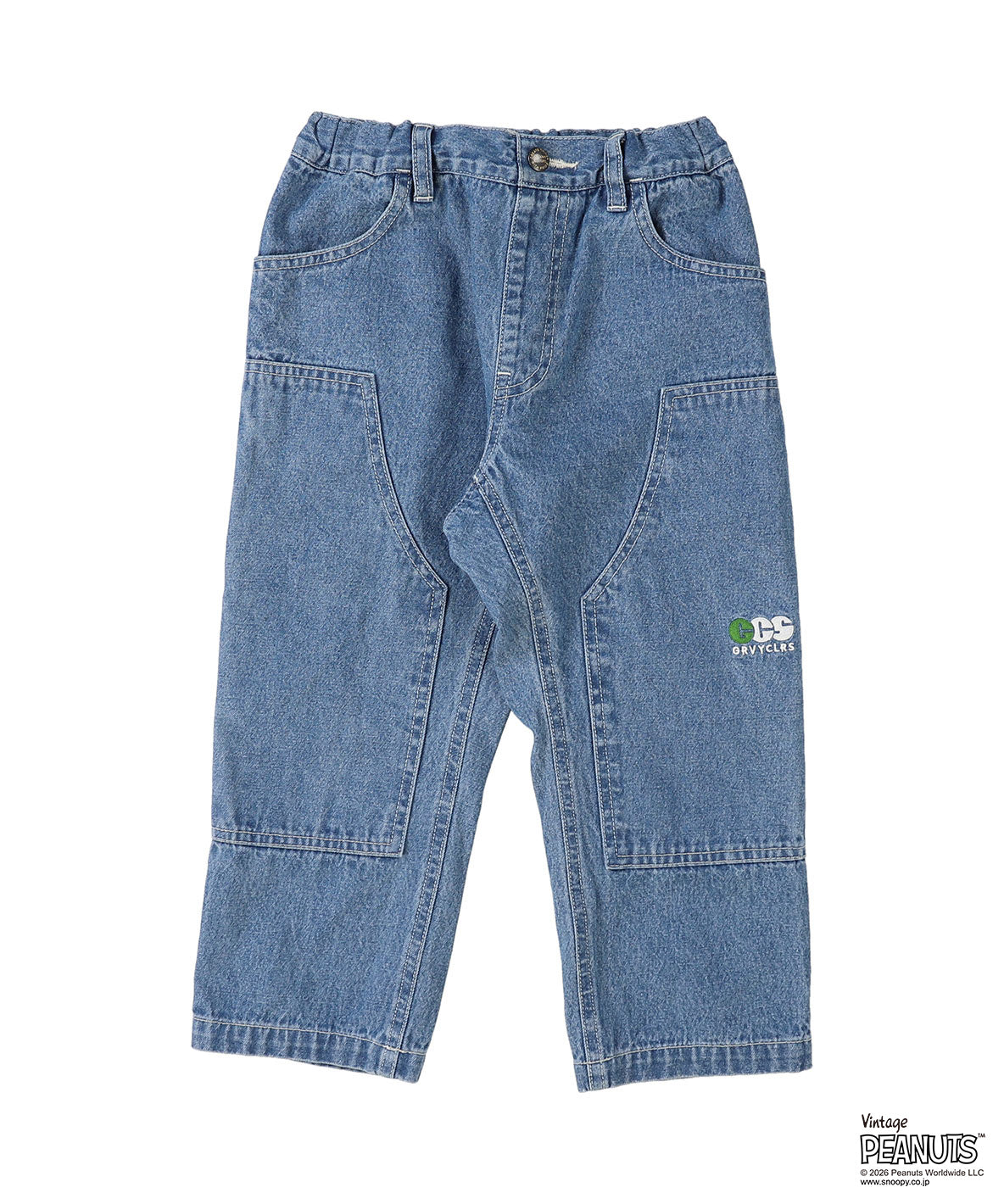 8oz Denim SNOOPY Work Pants