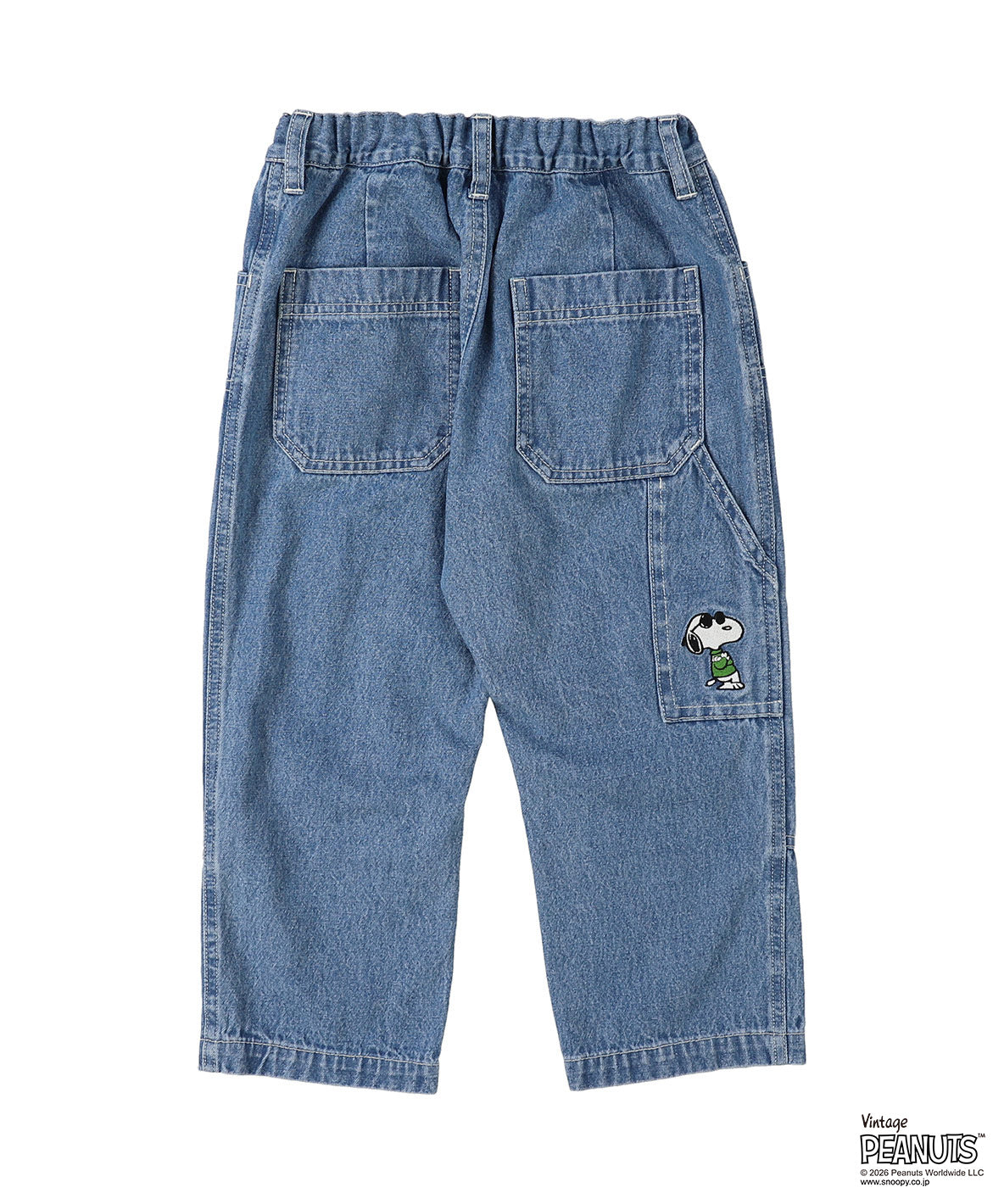8oz Denim SNOOPY Work Pants