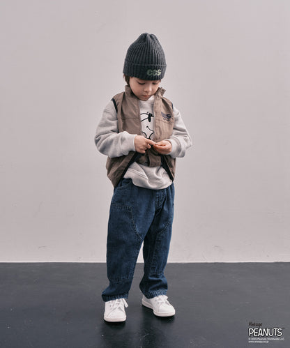 8oz Denim SNOOPY Work Pants