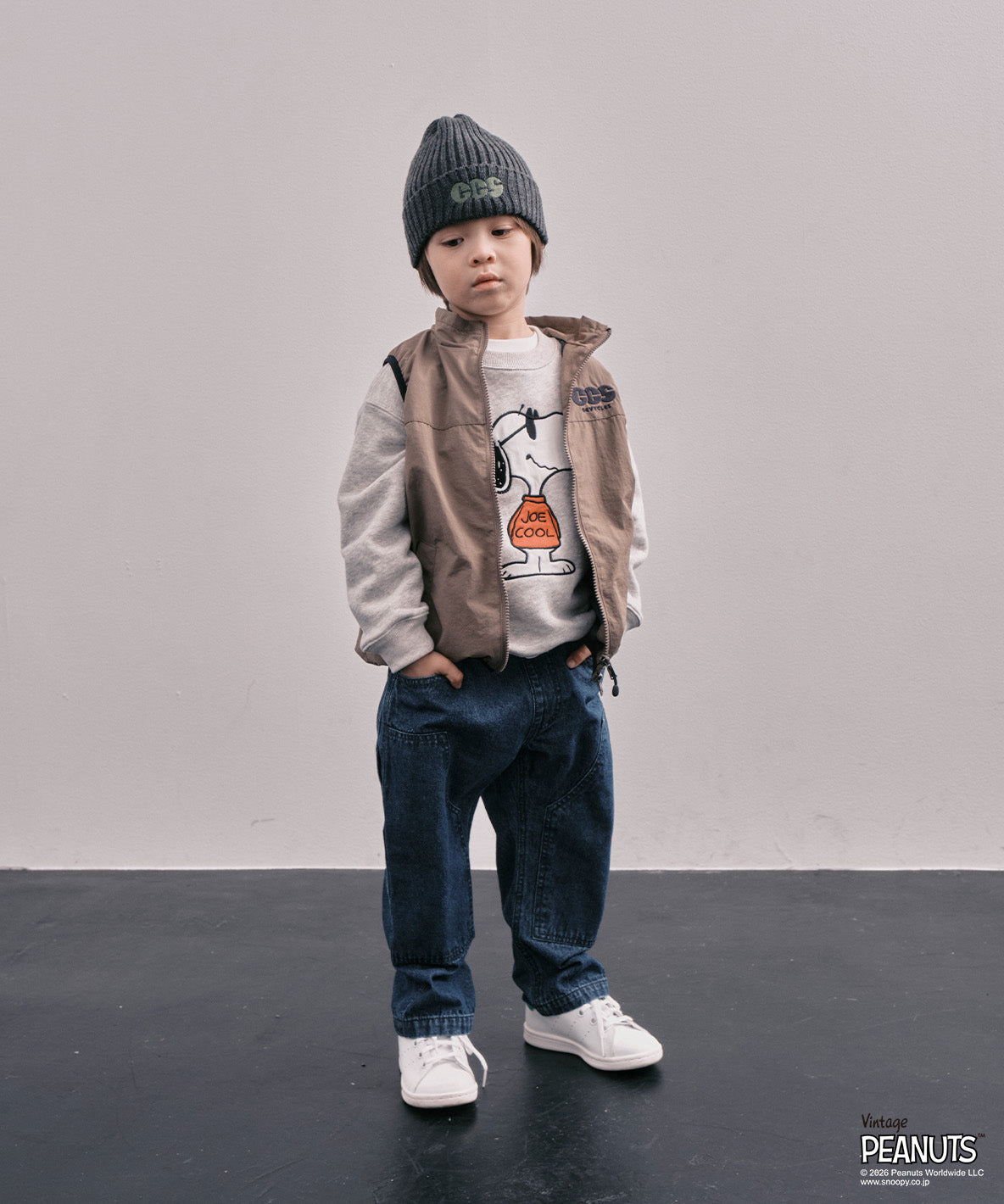 8oz Denim SNOOPY Work Pants