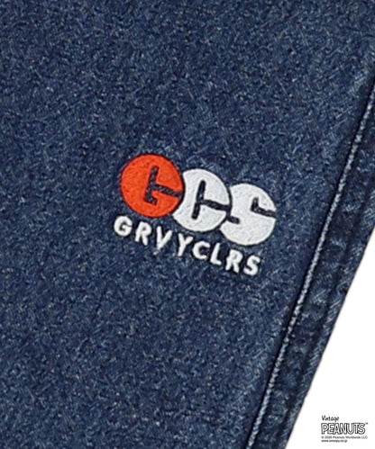 8oz Denim SNOOPY Work Pants