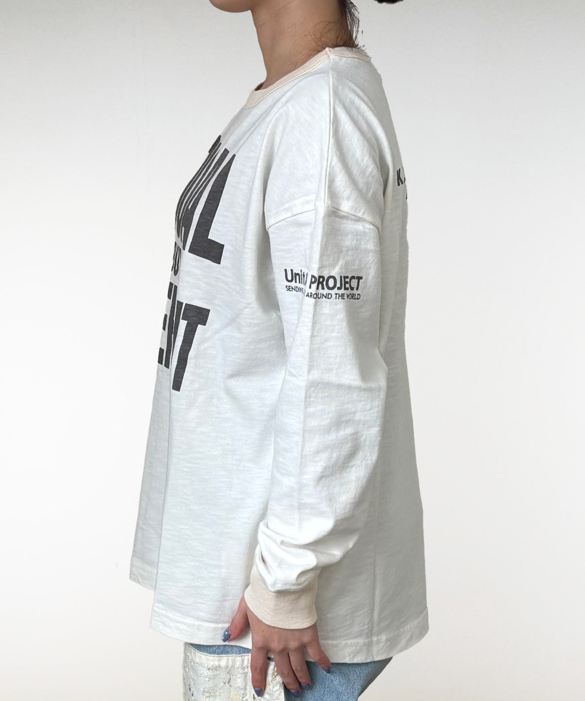 UnitA KATHARINE HAMNETT Long Sleeve Tee