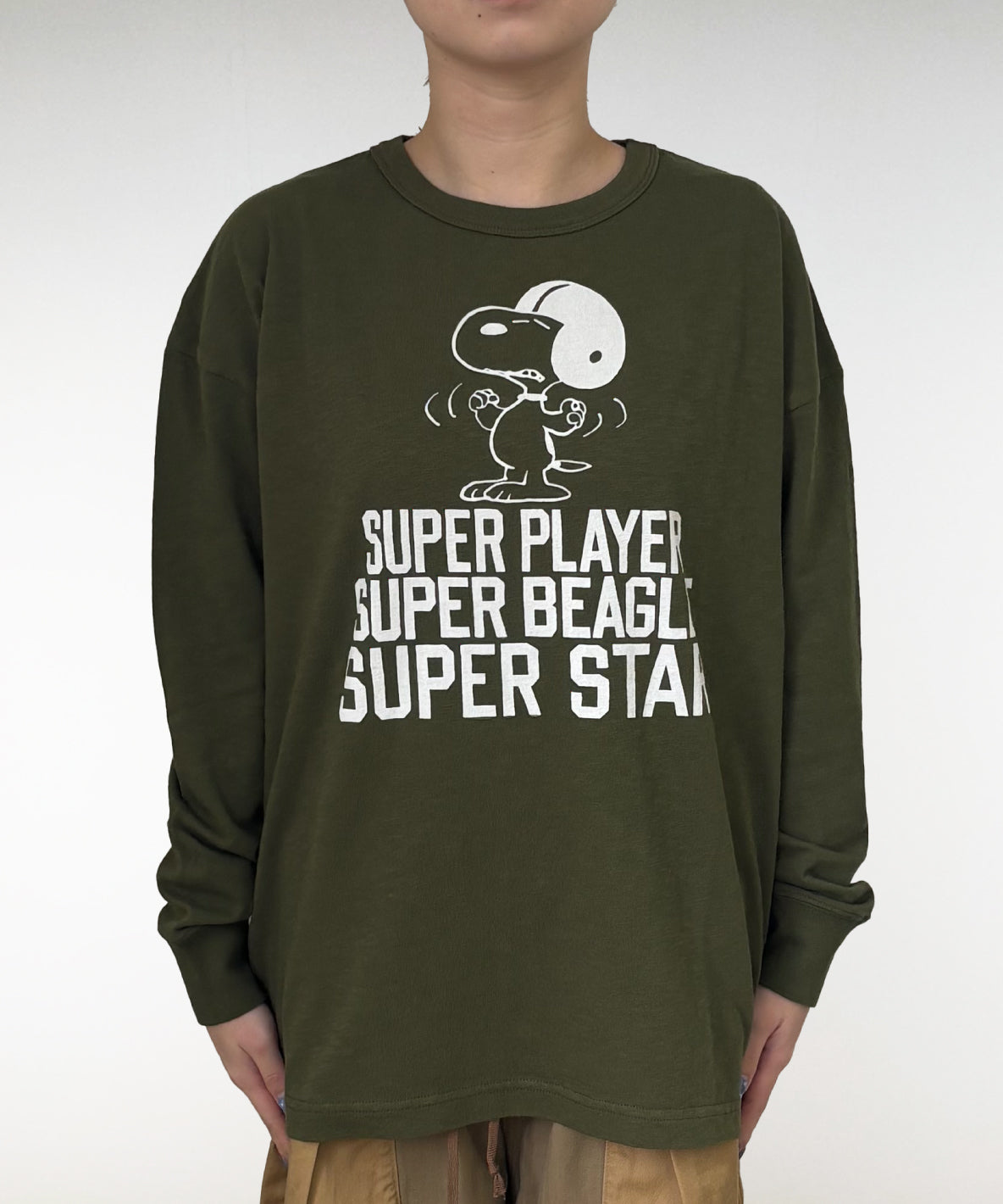 SNOOPY STAR Long Sleeve Tee