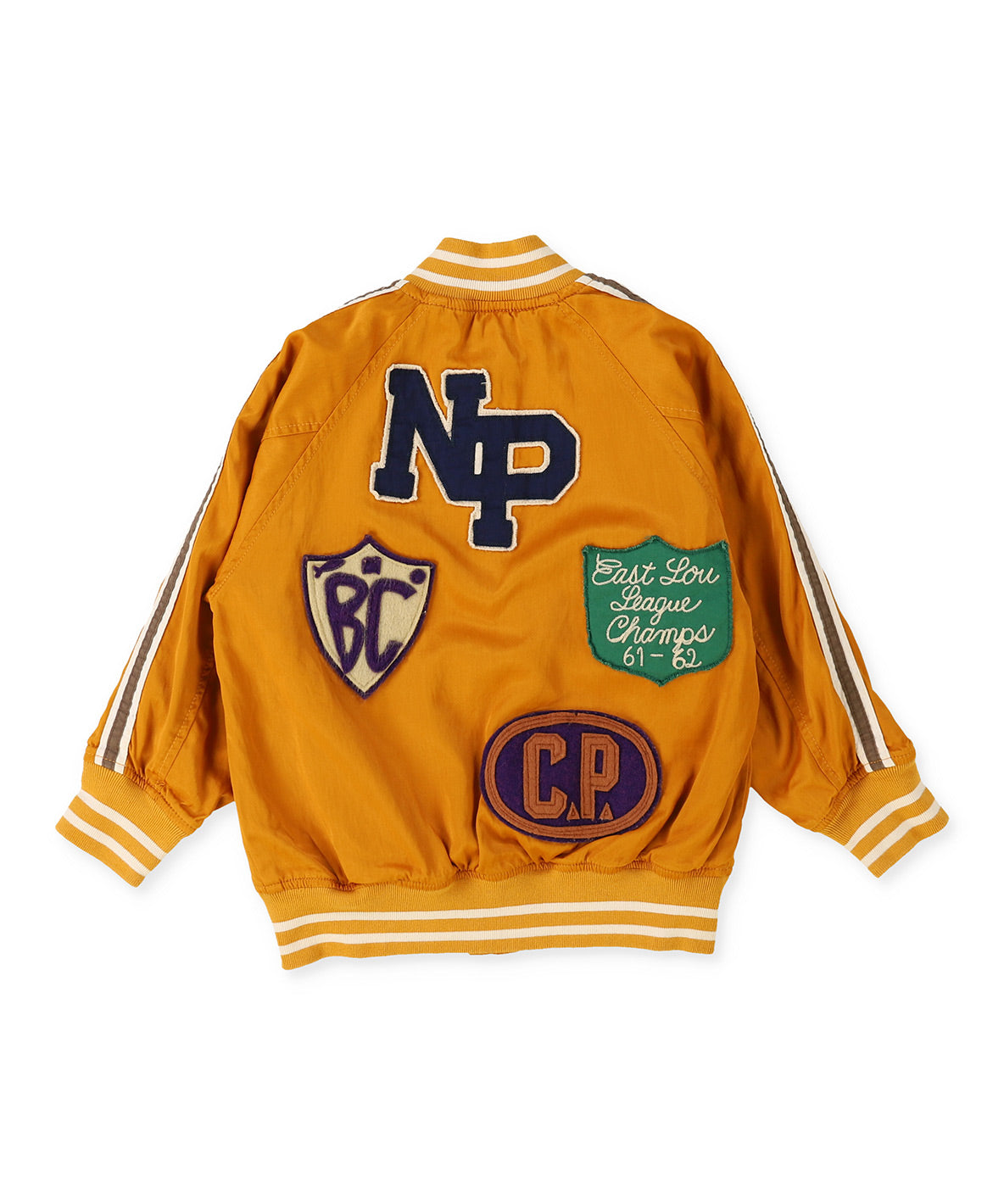 Cotton Layon Twill Bowling Patch Jacket