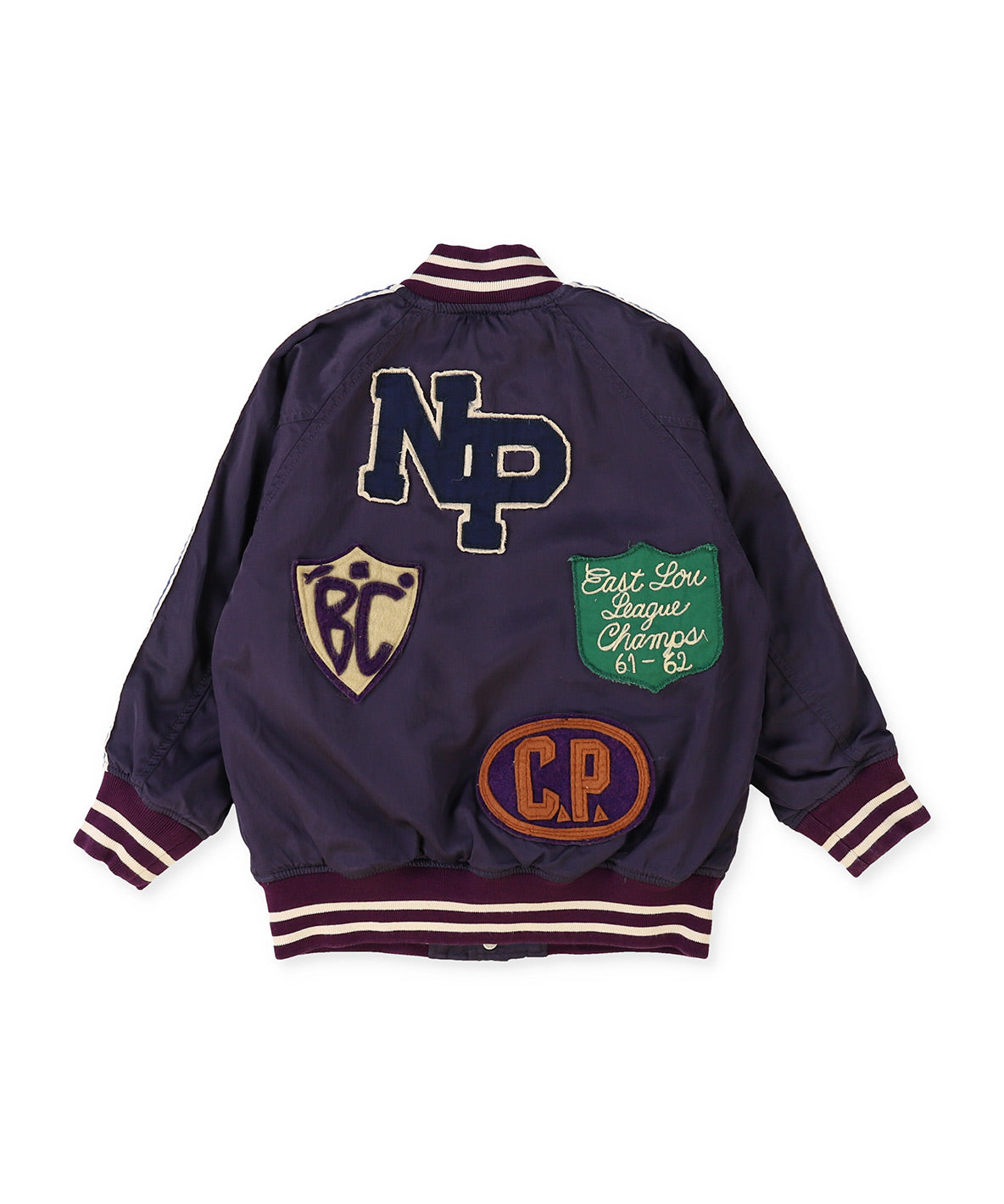 Cotton Layon Twill Bowling Patch Jacket