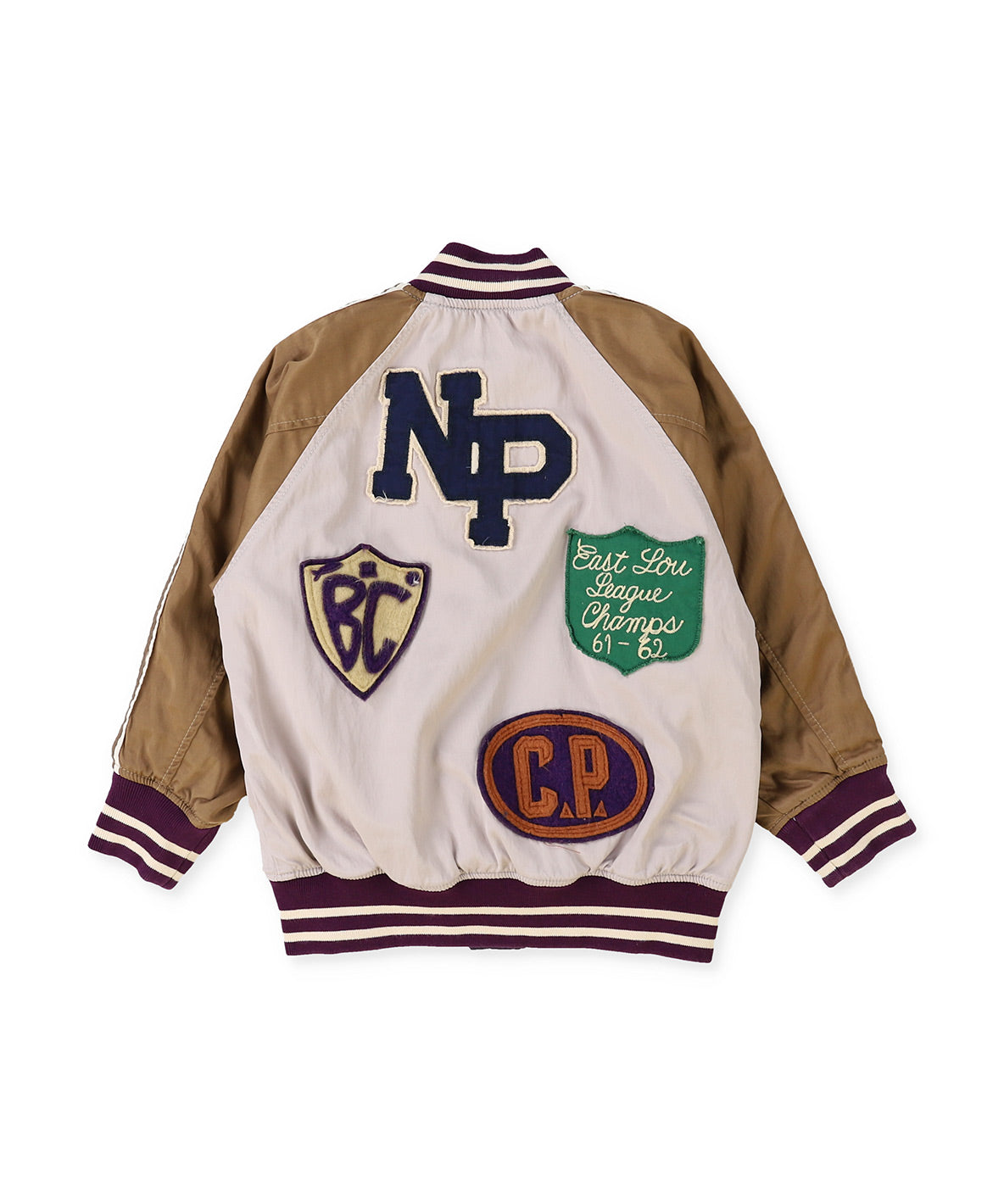 Cotton Layon Twill Bowling Patch Jacket