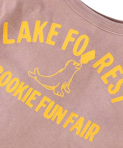 Vintage Cotton Jersey LAKE FOREST Tee