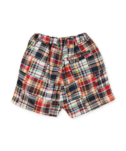 Patchwork Checked Shorts