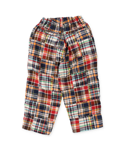 Patchwork Checked Pants