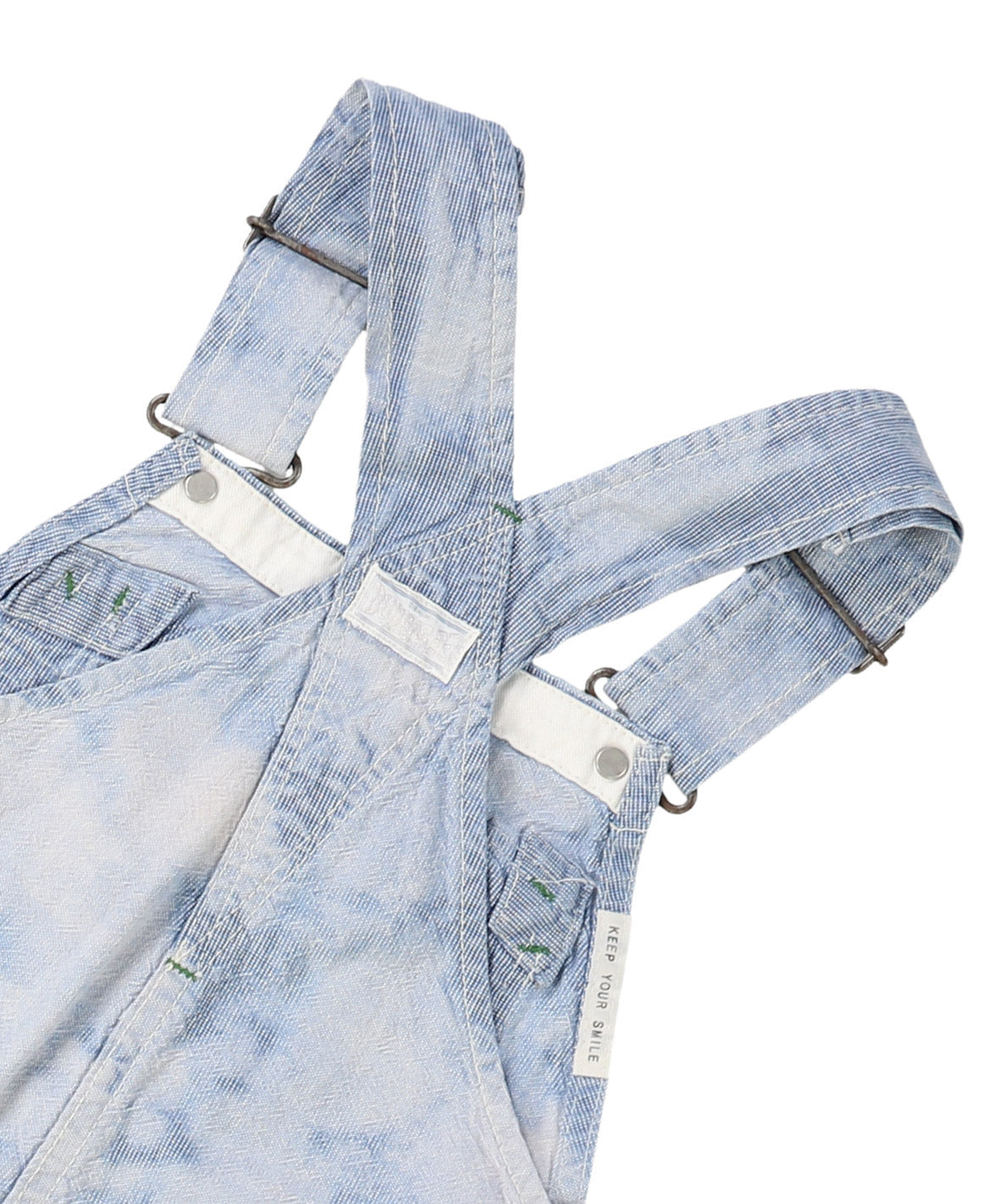 Pin Checked Overalls