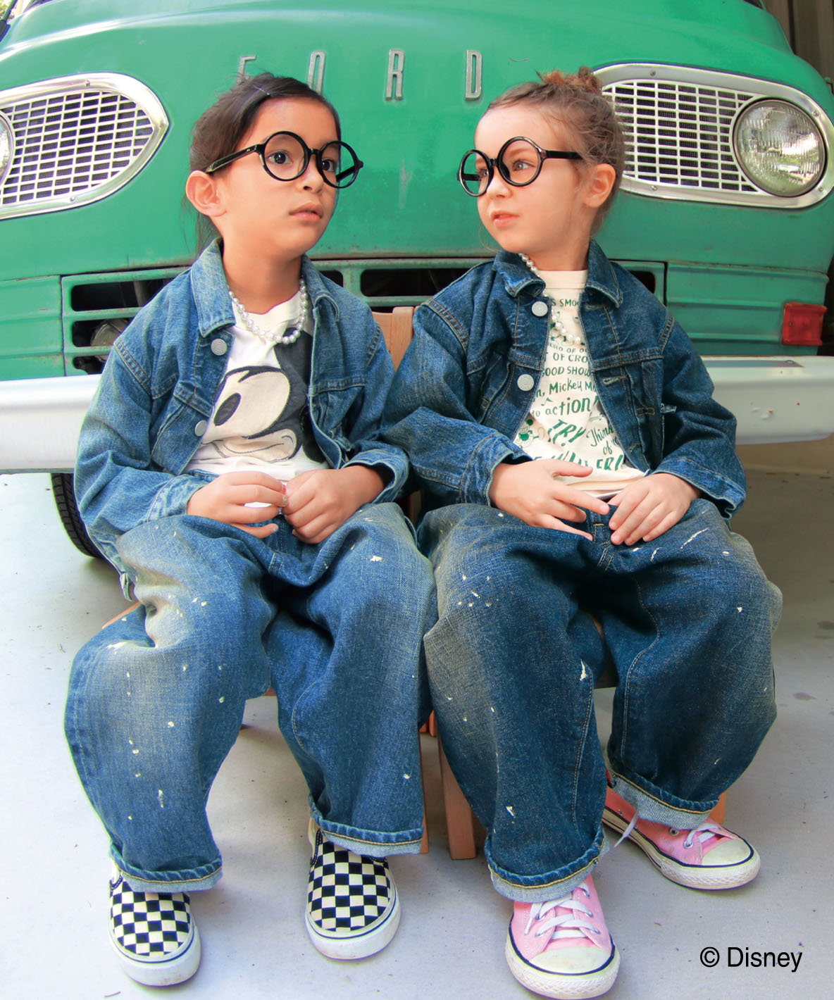 12oz HOME MADE Denim Tuck Pants