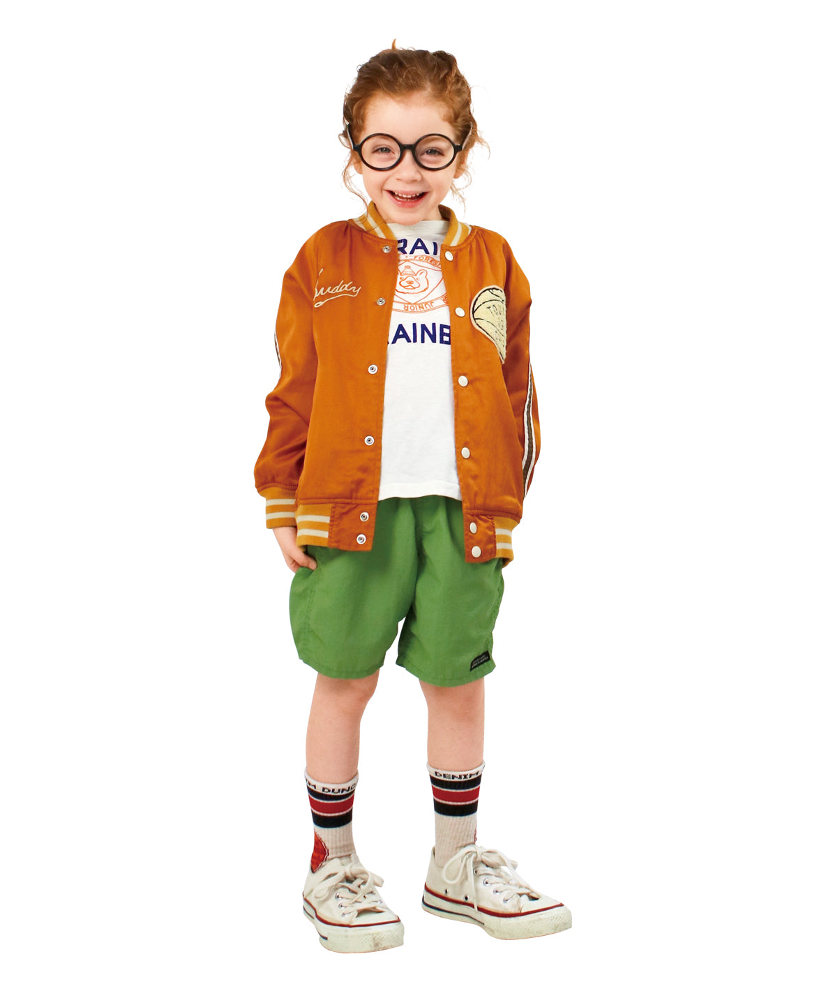 Cotton Layon Twill Bowling Patch Jacket