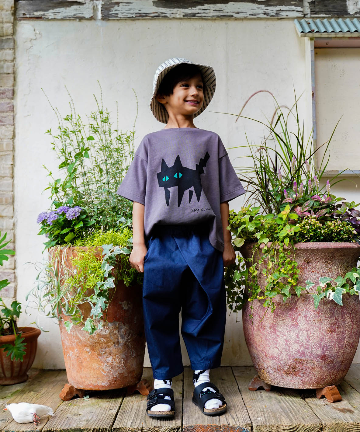 ELEY KISHIMOTO Smooth Cotton Jeresey CAT Tee