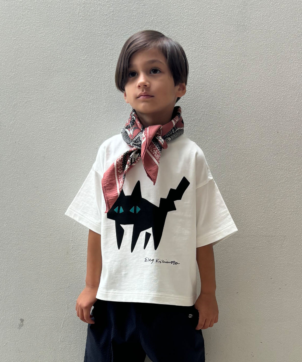 ELEY KISHIMOTO Smooth Cotton Jeresey CAT Tee