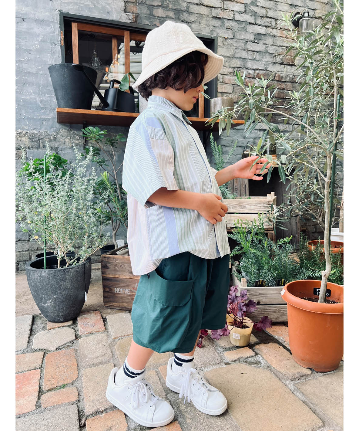 Striped Short Sleeve Shirt