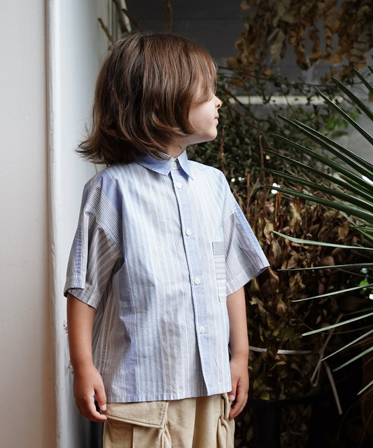 Striped Short Sleeve Shirt