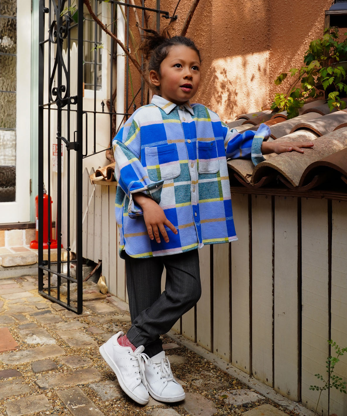 Patchwork Checked Shirt