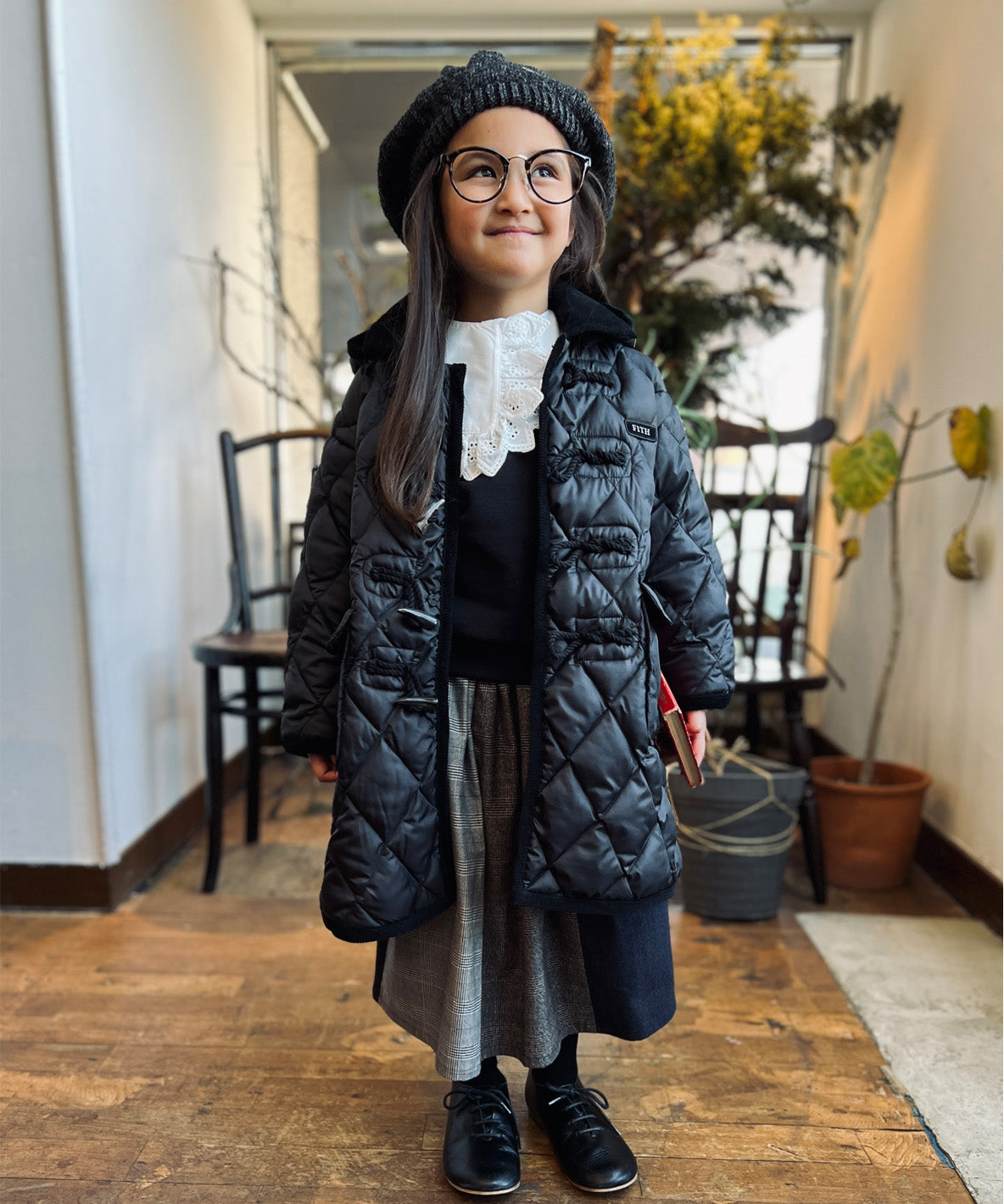 FLARE Ball Quilted Duffle Coat