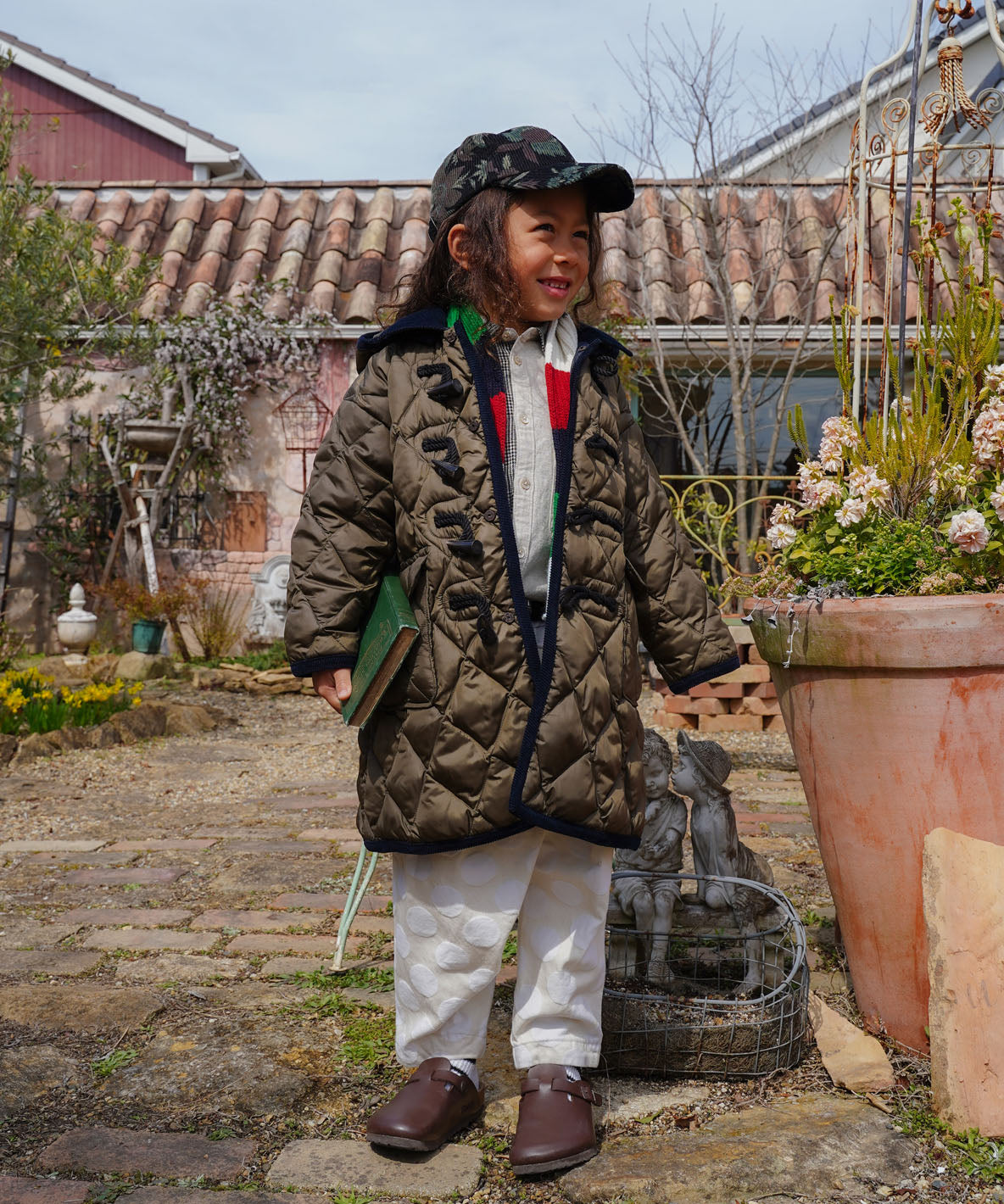 FLARE Ball Quilted Duffle Coat