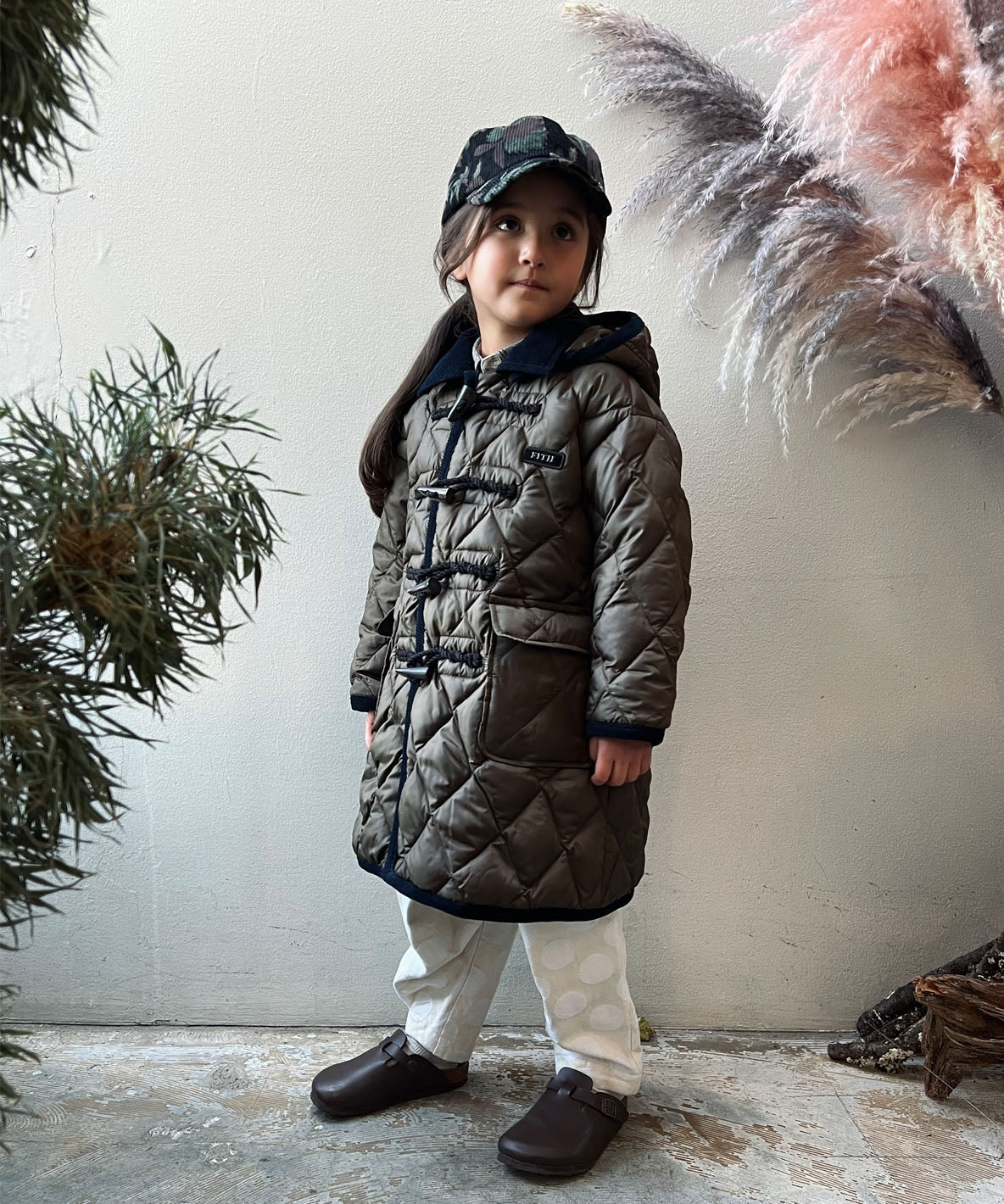 FLARE Ball Quilted Duffle Coat