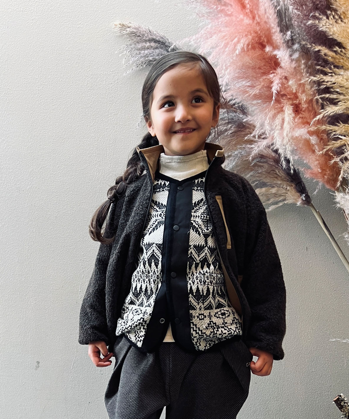 Reversible Light Fleece Blouson