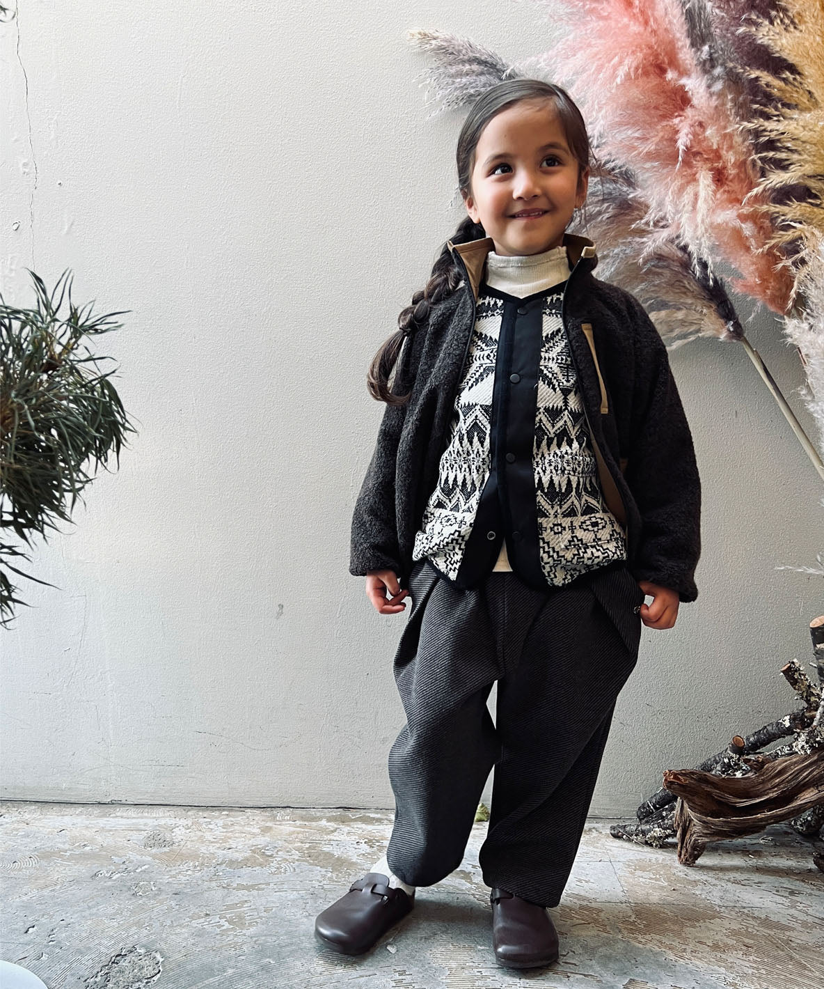 Reversible Light Fleece Blouson