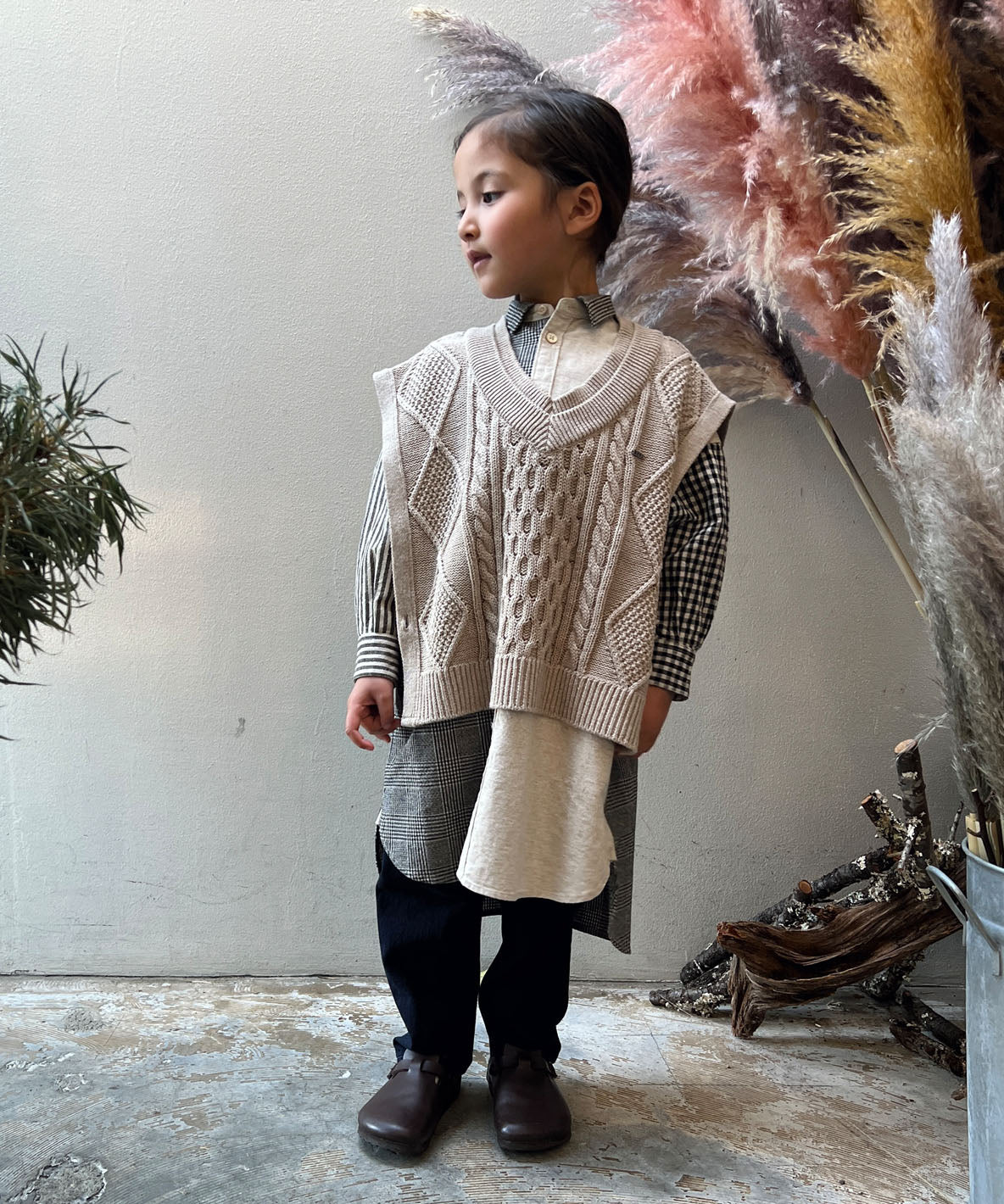 Organic Cotton Knit Vest